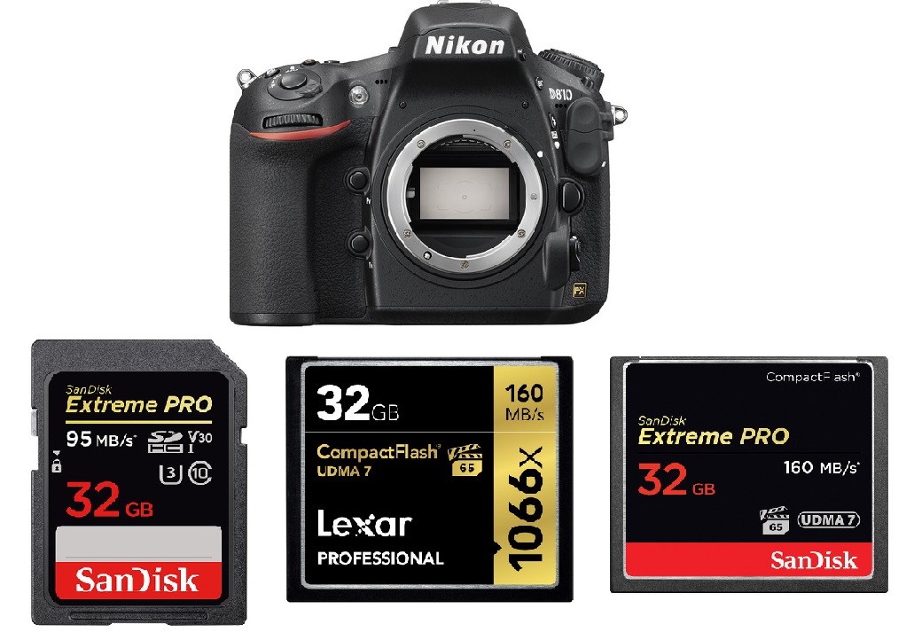 nikon d810 cards memory camera sd recommended cf fastest looking cameratimes