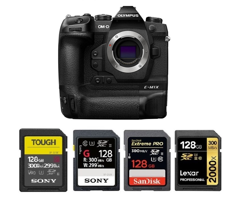 Best Memory Cards for Olympus OM-D E-M1X | Camera Times