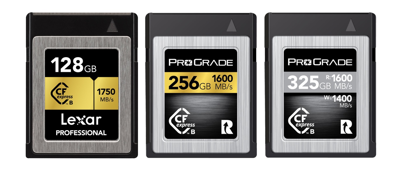 Lexar & ProGrade Digital Announced Their CFexpress Memory Cards