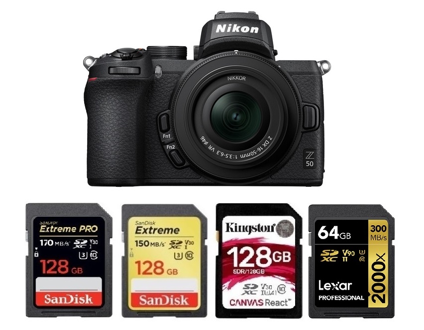 SDSDXXY-512G-GN4IN Z5 Mirroless SanDisk Extreme Pro 512GB SD Card for Nikon Camera Works with Nikon Z50 D780 Digital DSLR Everything But Stromboli Micro & SDXC Memory Card Reader 1 Bundle with 