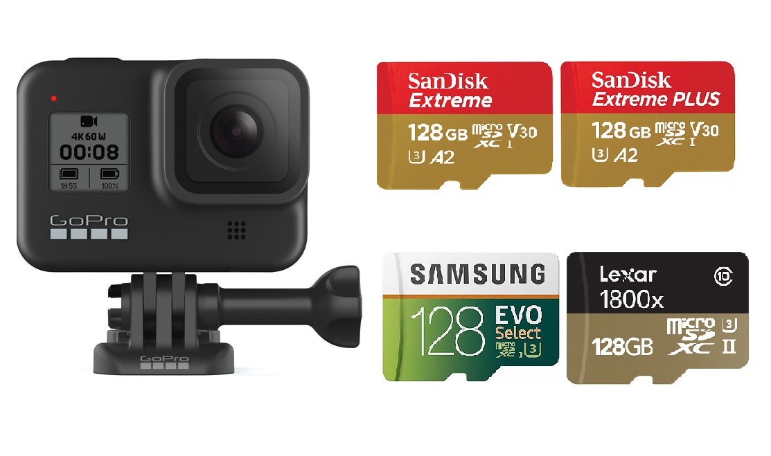 Best Memory Cards For Gopro Hero8 Black Camera Times